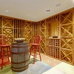 basement with wine cellar