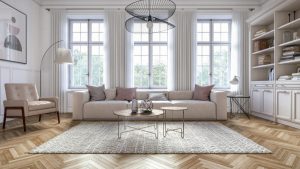 herringbone floor trend