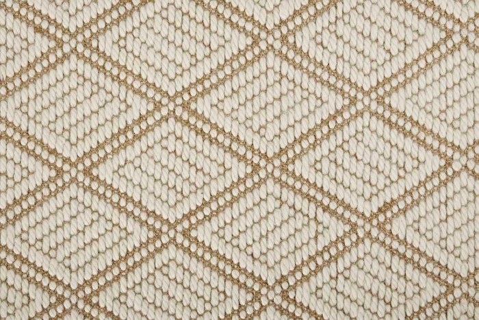patterned carpet up close